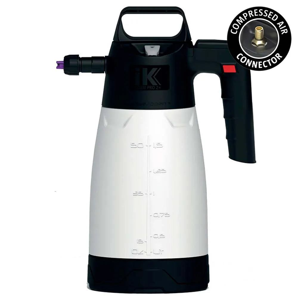 IK Foam Pro 2+ Plus – Schuim Pomp Met Persluchtventiel 1,5 Liter