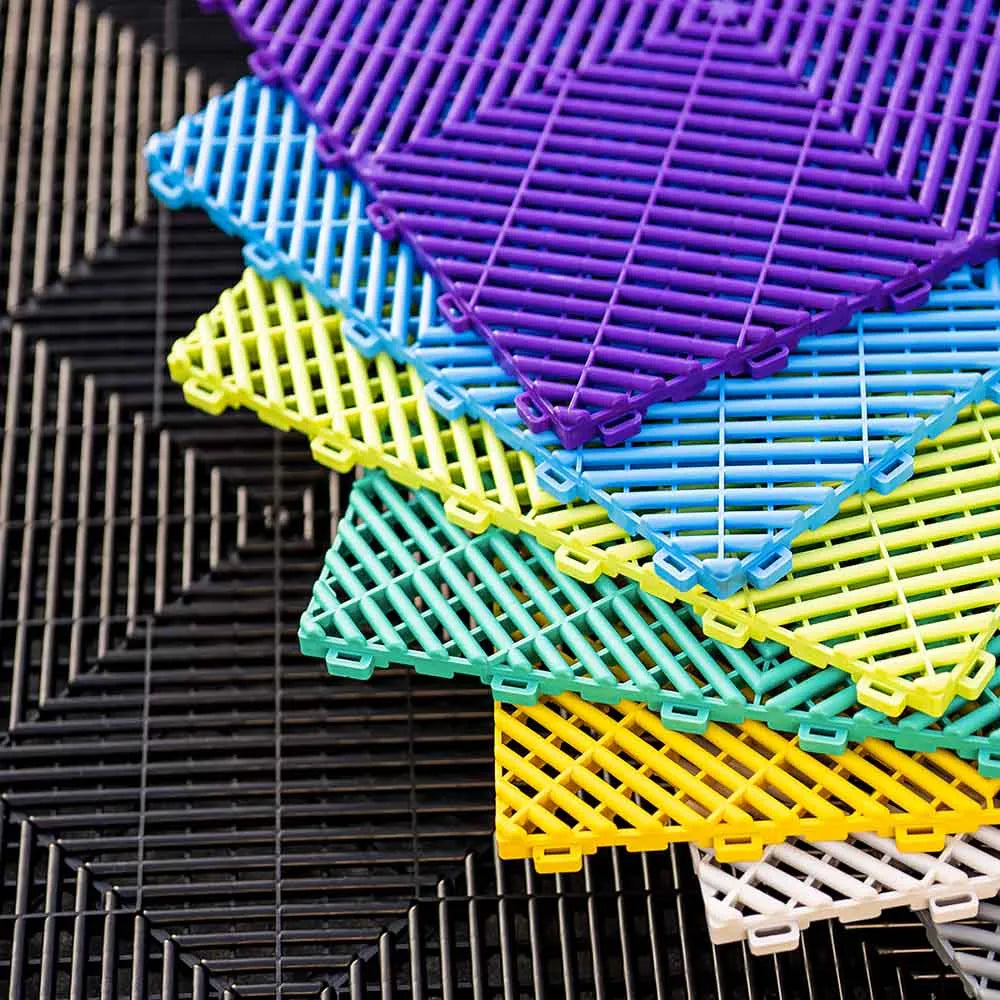 CARDETAIL Garage Floor Tiles – Garage Vloertegels PVC (40 Stuks)